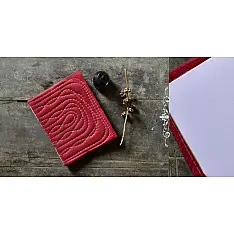Bahi khata Red Diary ☙ 32 { 9" X 7" }